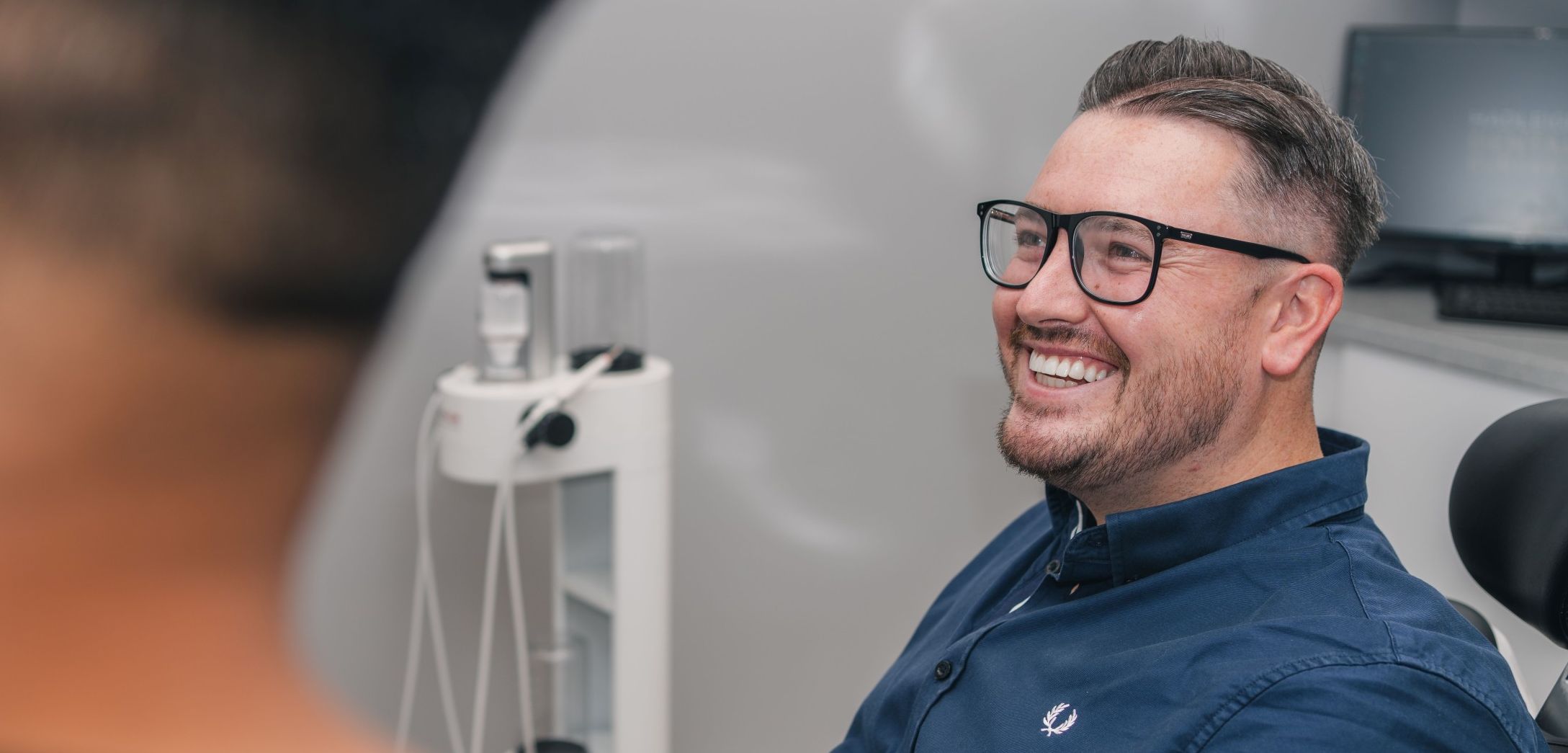 Welcoming new patients.